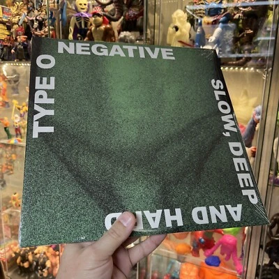 TYPE O NEGATIVE Slow, Deep & Hard 2 LP  RSD 180g Vinyl LIMITED SEALED NEW 1500 - Image 1 of 4