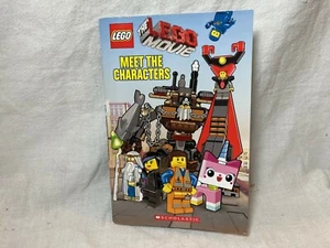 Rare Lego The Lego Movie Meet The Characters Scholastic Books W/Stickers  - Picture 1 of 3