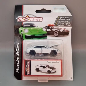 Majorette Porsche Taycan Turbo S Diecast Model Car 1:64 New in Box - Picture 1 of 3