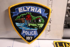 police patch   ELYRIA POLICE OHIO - Picture 1 of 1