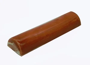 12 Pencil Trim Tiles Mexican Trims Ceramic Moldings Tiles Washed Terracotta - Picture 1 of 1