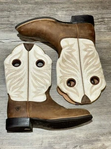 Ariat Damen Round Up Stockman 4LR Westernstiefel 7B Style 10025040 - Bild 1 von 6