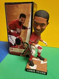 BOBBLEHEAD - CHRIS YOUNG - WALK OFF HOME RUN - DIAMONDBACKS - 24 - D-BACKS - - Picture 1 of 2