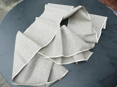 tissu ancien en métis gris - Photo 1/4