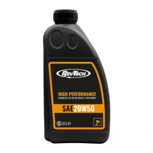 Olio Motore Revtech 20W50 minerale per Harley Davidson Big Twin, Sportster, Dyna