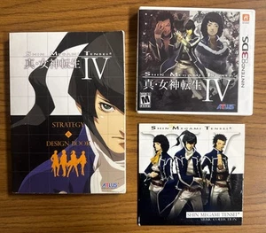 Shin Megami Tensei IV Edizione Limitata (Nintendo 3DS, 2013) con Libro di Strategia e CD - Foto 1 di 16