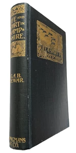 Life and Sport in Hampshire Edwardian book by George Dewar 1908 1st edition - Picture 1 of 10
