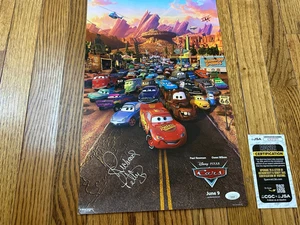 Richard Petty Signed 11x17 Disney Pixar "Cars" Movie Mini Poster JSA - Picture 1 of 1