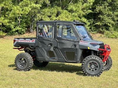 Seizmik UTV Framed Door Kit for Polaris Ranger 1000 XP Crew 2018-2025 Models - Image 1 of 4