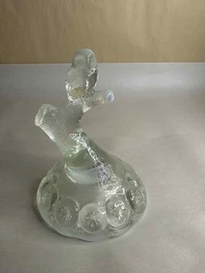 Moon And Star Glass French Opal Owl Owl Tree - Picture 1 of 3