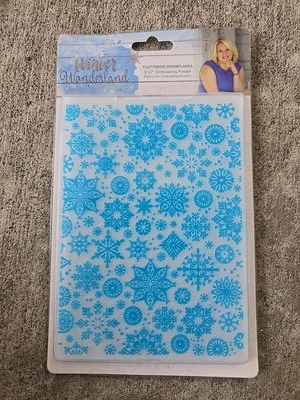 Winter Wonderland de Sara Signature Crafters Companion copos de nieve revoloteantes-NUEVO Foto 1 de 2