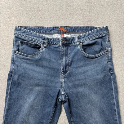 Tommy Bahama Jeans Mens 35x32 Blue Denim Relaxed Fit Straight Casual Stretch - Image 1 of 4