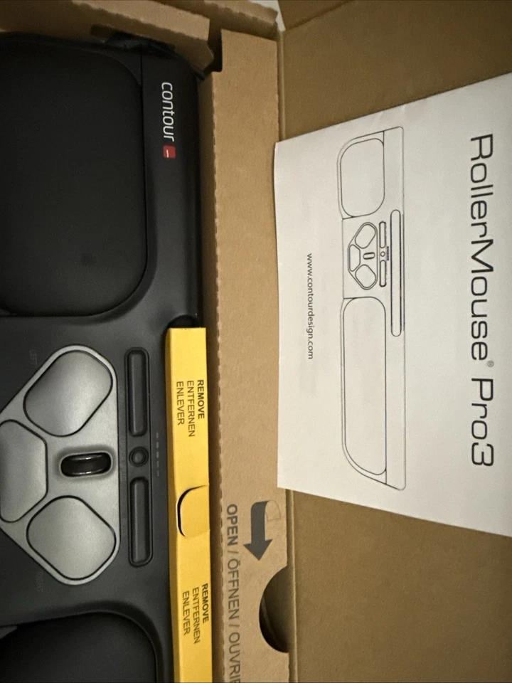 Contour Design RollerMouse Pro3 Wired Ergonomic Mouse - Black - Image 1 of 2