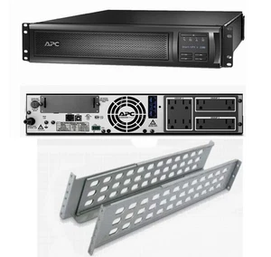 APC SMX1500RM2U Smart-USV Power Backup LCD 1500VA 1000W 120V Rackmontage REF - Bild 1 von 5