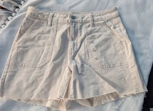 Sonoma Off White Denim Size 10 Shorts - Picture 1 of 3