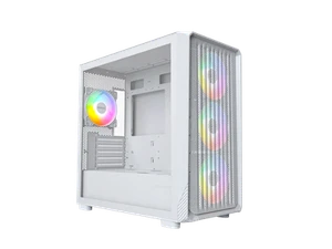 MONTECH X5M- Obudowa komputera do gier Micro ATX, wysoki przepływ powietrza, wentylatory 4x120mm ARGB Pre-insta - Zdjęcie 1 z 7