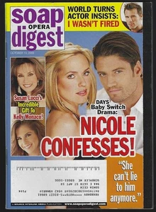 Soap Opera Digest October 31, 2009 Days Nicole Confesses Kelly Monaco - Picture 1 of 1