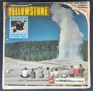 Yellowstone National Park South View-Master Packet A306 Complete 3 Reel Set - Bild 1 von 9