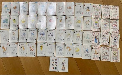 Pokemon Playing Cards Poker Charizard Deck Red 1996 Nintendo Rare from JAPAN JP - Image 1 of 4