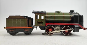 Locomotora Märklin escala 0 y ténder R 66/12900 20 voltios verde - Imagen 1 de 6