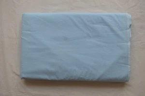 2.5 Yard Natural 100%Cotton Light Blue Colour Solid Plain Fabric  ZK_87 - Picture 1 of 11
