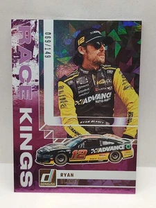 2025 Donruss Racing #15 Ryan Blaney Race Kings Purple Cracked Ice /149 NASCAR  - Bild 1 von 2