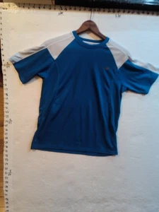 Camiseta New Balance azul/blanco Lightning Dry para hombre talla M - Imagen 1 de 6