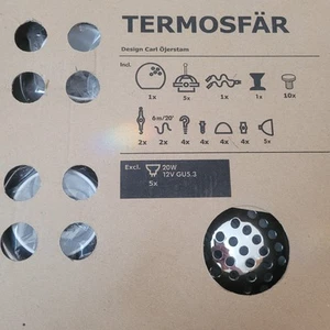 Ikea Termosfar 5 Light Cable Track Lighting Kit 102.626.52 NEW In Box - Picture 1 of 3
