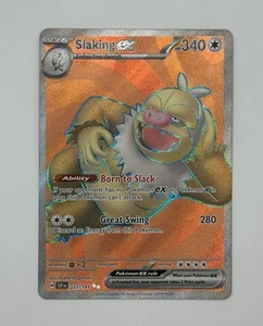 Slaking ex 227/191 Ultra Rare Pokémon TCG SV08: Surging Sparks Near Mint - Picture 1 of 2