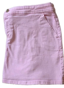 LILLY PULITZER Woman's Plus Size Pink Denim Skort - Size 16 - Picture 1 of 5