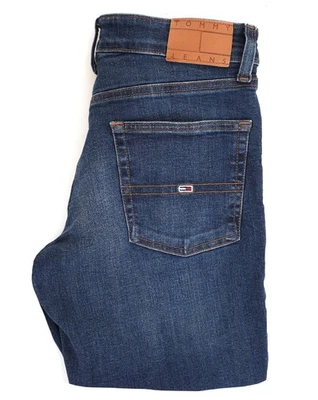 Tommy Jeans Scanton Whiskered Slim Jeans Denim Dark