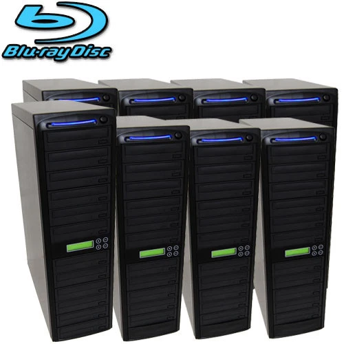 80 SATA Burner Blu-ray Daisy Chain Duplicator - Standalone CD DVD Copier + HDD - Image 1 of 1