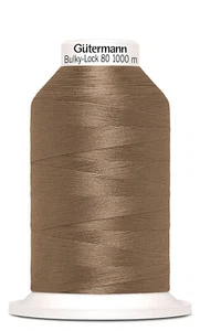 Gutermann Bulky-Lock No.80, #216 MOCHA BEIGE 1000m Overlocking Thread - Picture 1 of 1