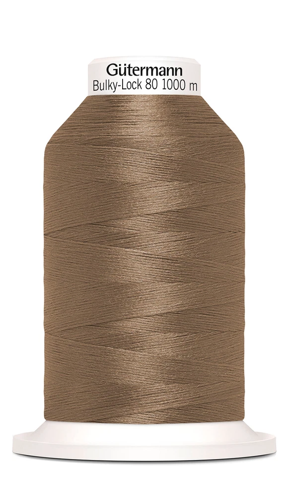 Gutermann Bulky-Lock No.80, #216 MOCHA BEIGE 1000m Overlocking Thread - Image 1 of 1