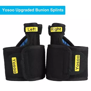 1 Pair Soft Bunion Correctors Splints Brace Toe Thumb Care Braces For Hallux BBT - Picture 1 of 8