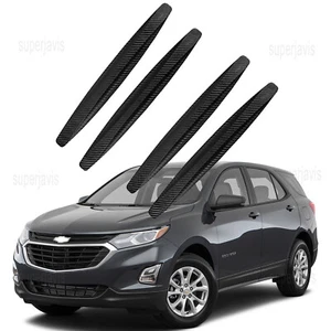Carbon Fiber Grain Anti-Collision Strip Bumper Protector For Chevrolet Equinox - Picture 1 of 13