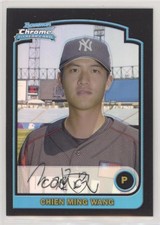2003 Bowman Draft Chrome Refractor Chien-Ming Wang #BDP165 Rookie RC