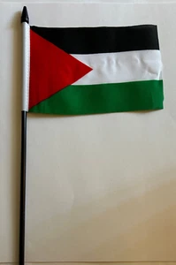 Bandera de escritorio de Palestina 4"" x 6"" pulgadas - Imagen 1 de 1