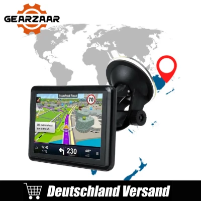5''/7'' LKW PKW GPS Navigationsgerät Navi Lebenslange Kartenaktualisierung Hjagx - Bild 1 von 4