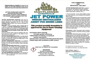 4-1 Gallon Case Sewer Jetter Machine Grease Neutralizing Cleaner & Degreaser - Picture 1 of 4