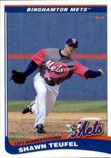 2013 Binghamton Mets Choice #23 Shawn Teufel Greenwich Connecticut Baseball Card