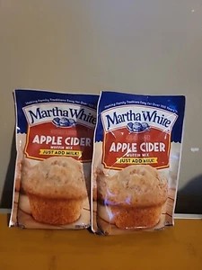 2x Martha White Apple Cider Muffin Mix 7 oz Pouch - Picture 1 of 1