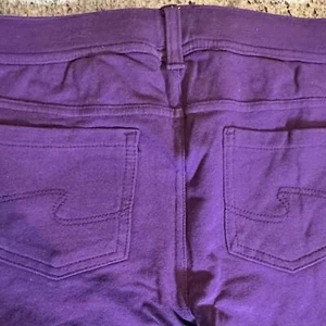 Squeeze Size 12 Purple Low-Rise Skinny Jeans/Pants - Picture 1 of 4