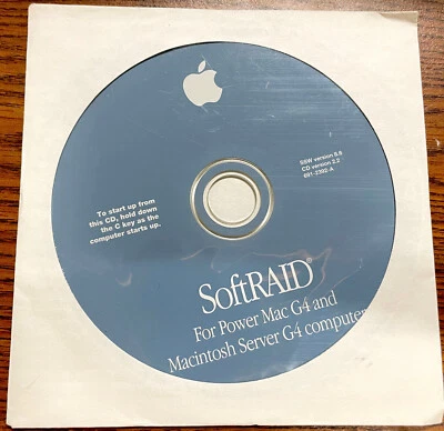 Vintage Apple Softraid for power mac G4  - Sealed - Image 1 of 2