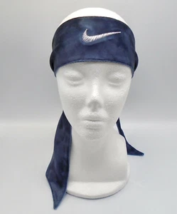 Nike Dri-Fit Head Tie Men's Reversible Indigo Haze/Thunder Blue/White - Picture 1 of 8