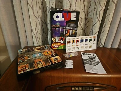 NEW Clue Grab & Go Game Portable Travel Size Board Game Kids Family Toys New - Image 1 of 4