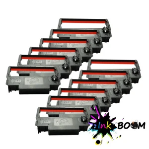 12 cartuchos de cinta para Epson ERC 30/34/38 negro/ROJO TM-U220 TM-U220D M119D - Imagen 1 de 1