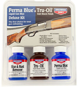 Birchwood Casey Deluxe Perma Blue and Stock Finish Kit