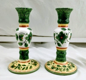 PFALTZGRAFF French Quarter 9" Candlestick Candle Holder - Set Of Two - EUC - Picture 1 of 8