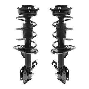 Front Loaded Strut Coil Spring Assembly Pair Fits Nissan Leaf 2011-2021 11-21 - Picture 1 of 1